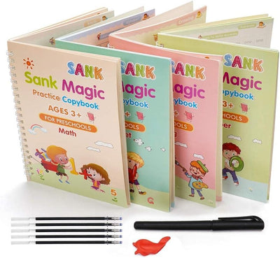 Sank Magic Practice Copybook (4 Books